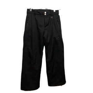 Dragonflies Snow Dragons Girls Size Small Black Ski Snow Pants Snowboard